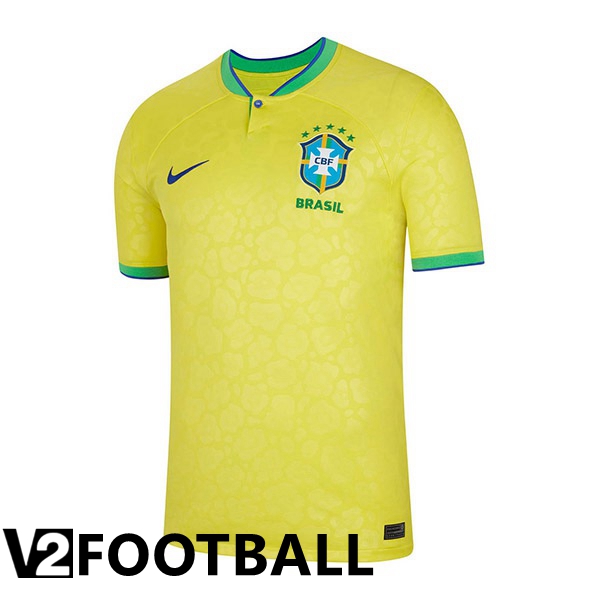 Brazil Home Shirts Yellow 2023/2023