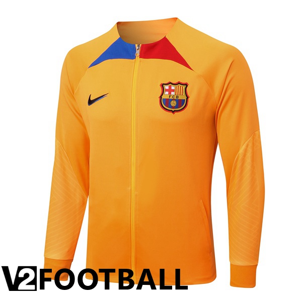 FC Barcelona Training Jacket Orange 2022/2023