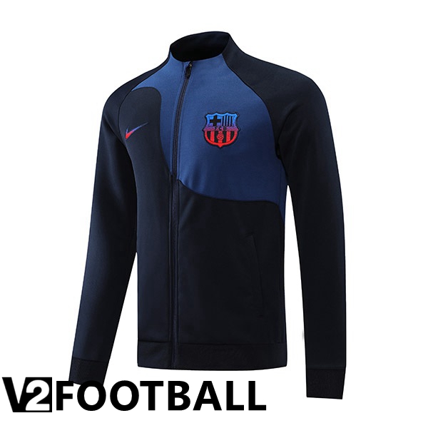 FC Barcelona Training Jacket Black Blue 2022/2023