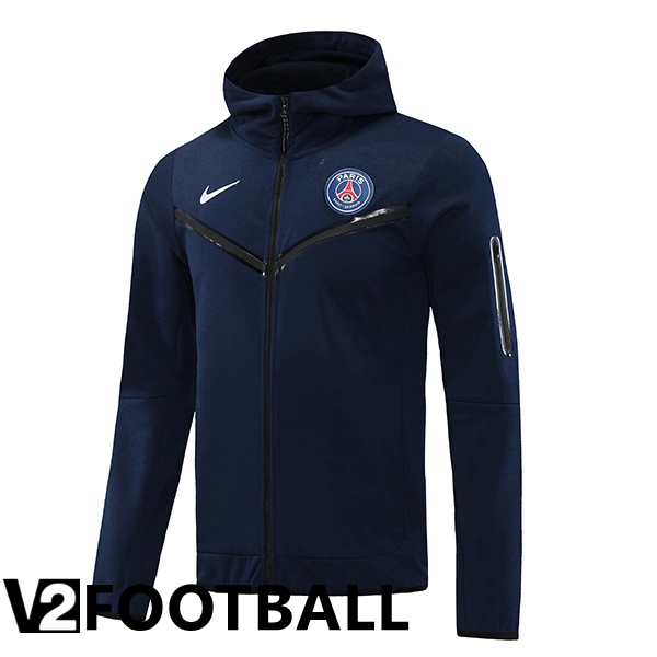 Paris Saint Germain Training Jacket Hoodie Royal Blue 2022/2023