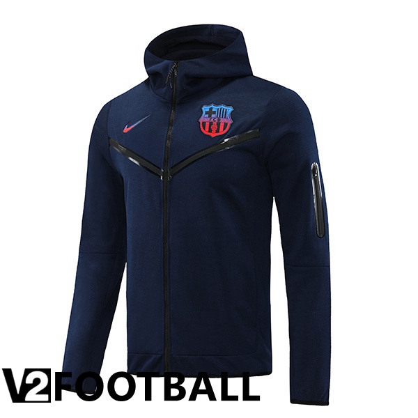 FC Barcelona Training Jacket Hoodie Royal Blue 2022/2023