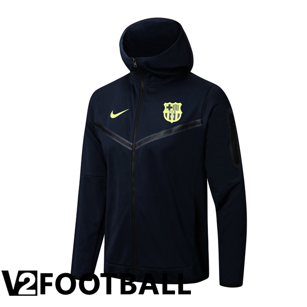 FC Barcelona Training Jacket Hoodie Royal Blue 2022/2023