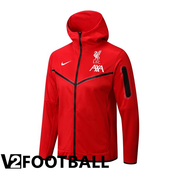 FC Liverpool Training Jacket Hoodie Red 2022/2023