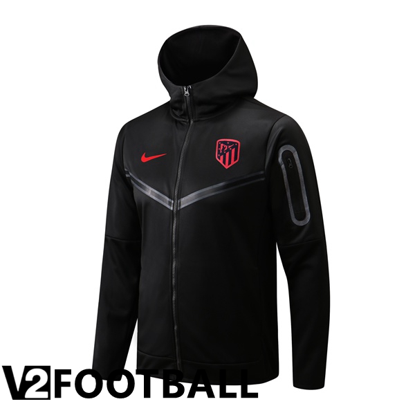 Atletico Madrid Training Jacket Hoodie Black 2022/2023