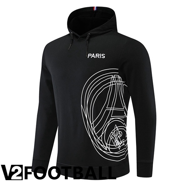 JORDAN Paris Saint Germain Training Jacket Hoodie Black 2022/2023