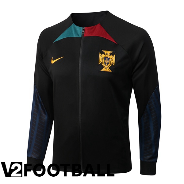 Portugal Training Jacket Black 2022/2023