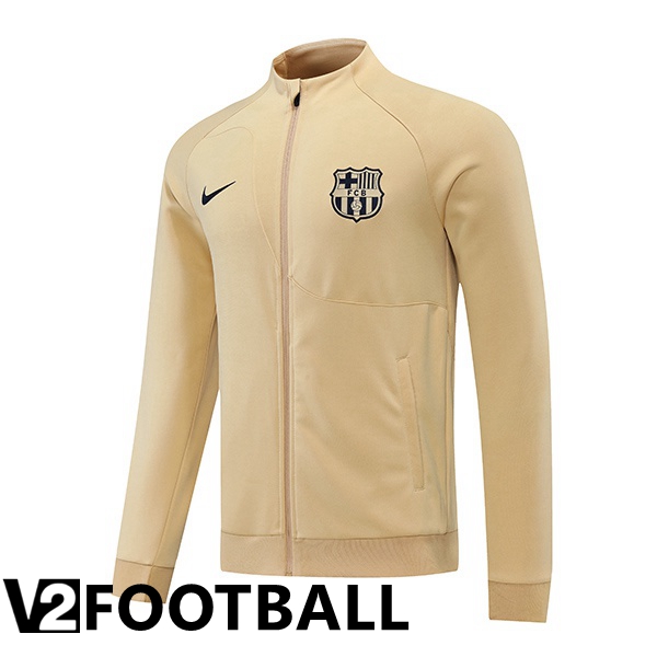 FC Barcelona Training Jacket Yellow 2022/2023