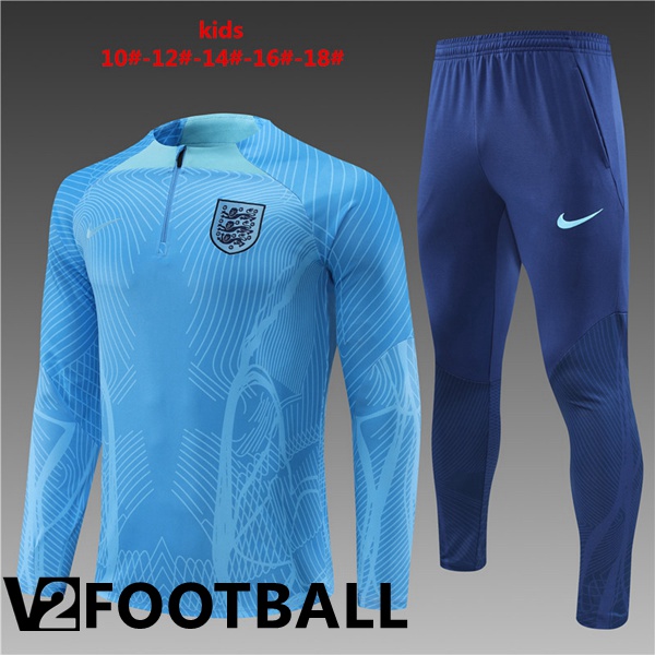 England Kids Training Tracksuit Blue 2022/2023