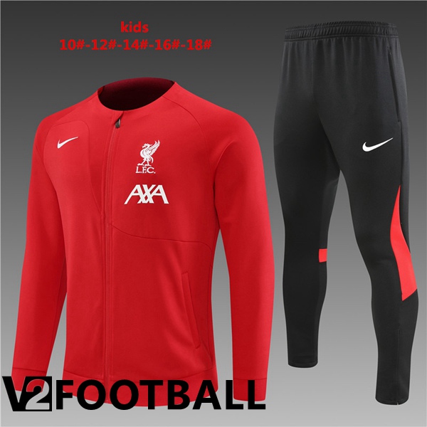 FC Liverpool Kids Training Jacket Suit Red 2022/2023