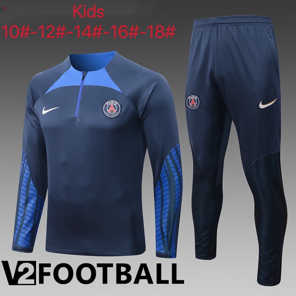 FC Barcelona Kids Training Jacket Suit Royal Blue 2022/2023