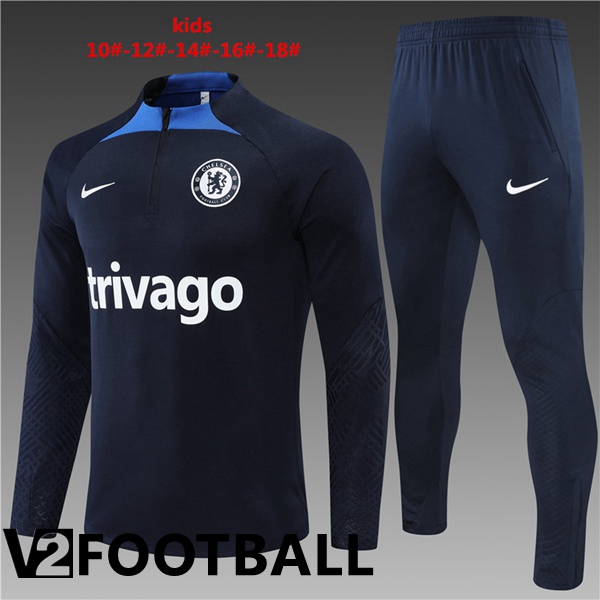 FC Chelsea Kids Training Tracksuit Royal Blue 2022/2023