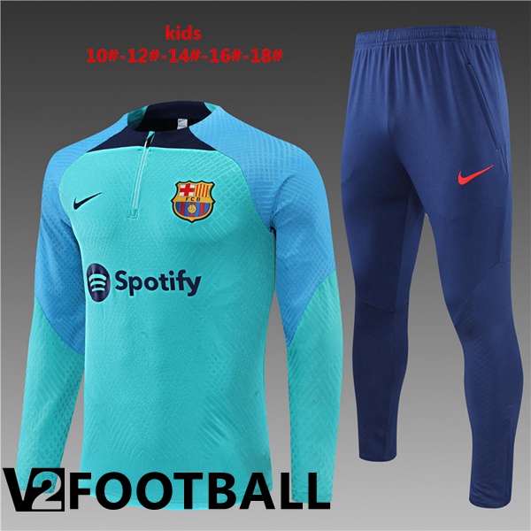 FC Barcelona Kids Training Tracksuit Blue 2022/2023