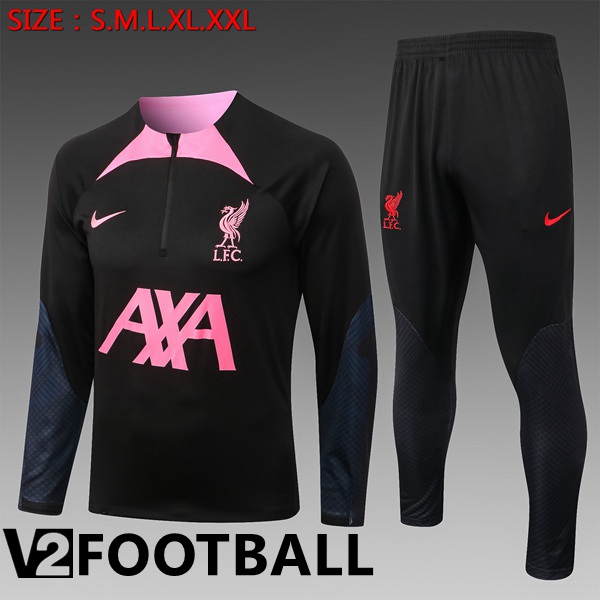FC Liverpool Kids Training Jacket Suit Black 2022/2023