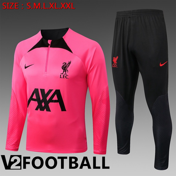 FC Liverpool Kids Training Jacket Suit Pink 2022/2023