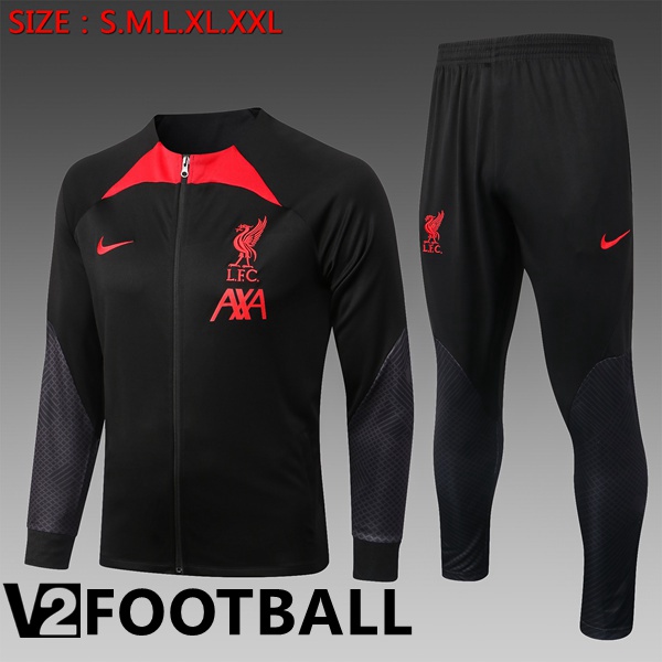 FC Liverpool Kids Training Jacket Suit Black 2022/2023