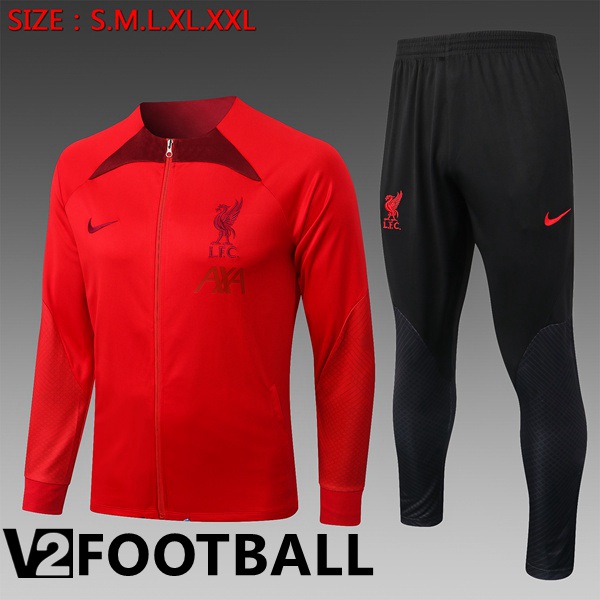 FC Liverpool Kids Training Jacket Suit Red 2022/2023