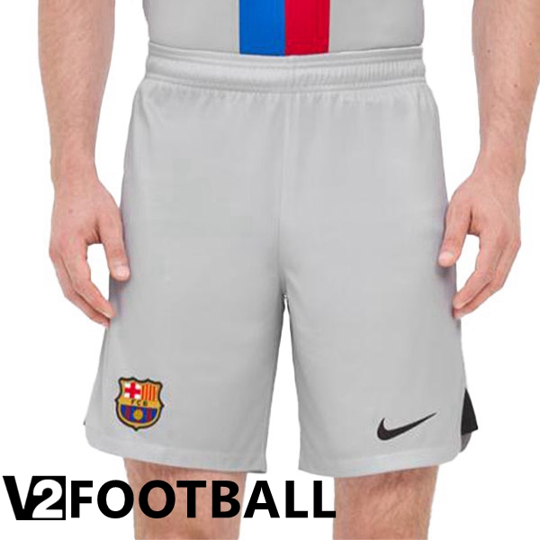 FC Barcelona Soccer Shorts Third Grey 2022/2023