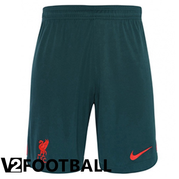 FC Liverpool Soccer Shorts Third Green 2022/2023