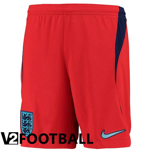 England Soccer Shorts Away Red 2022/2023