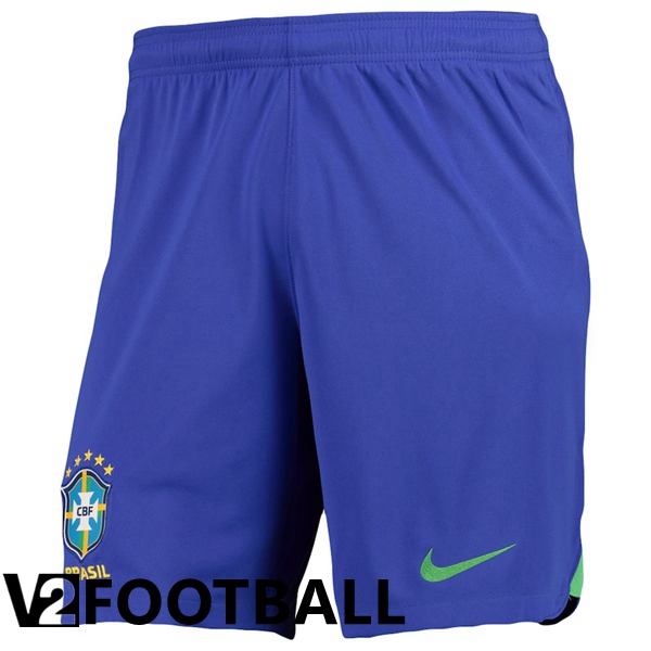 Brazil Soccer Shorts Home Blue 2022/2023