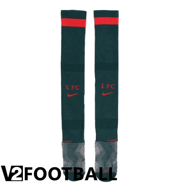 FC Liverpool Soccer Socks Third Green 2022/2023