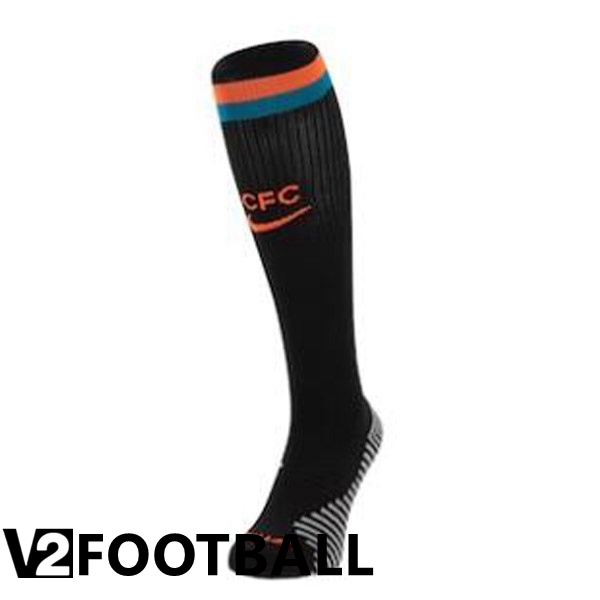 FC Chelsea Soccer Socks Third Black 2022/2023