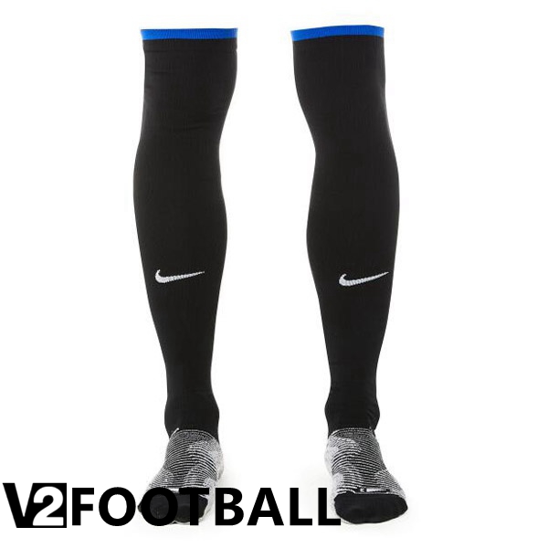 Inter Milan Soccer Socks Home Black 2022/2023