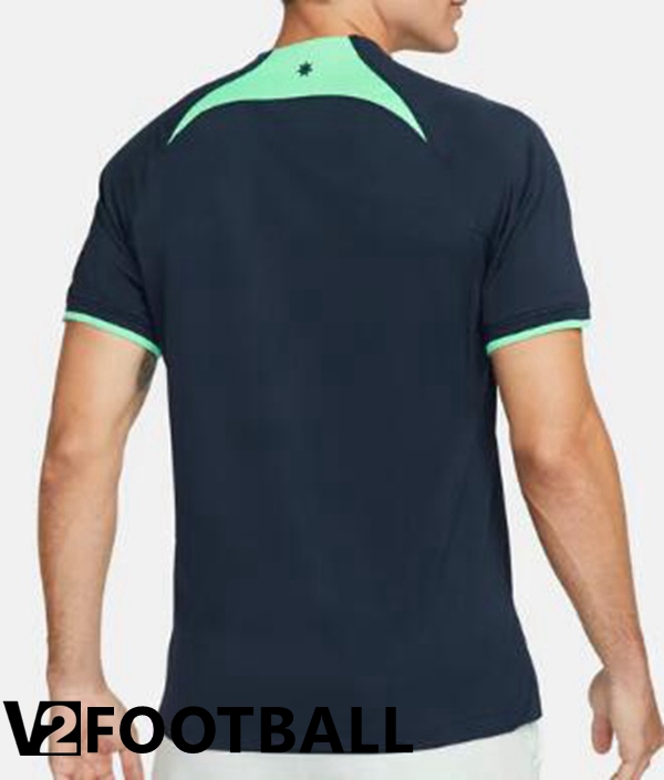 Australia Away Shirts Black World Cup 2022