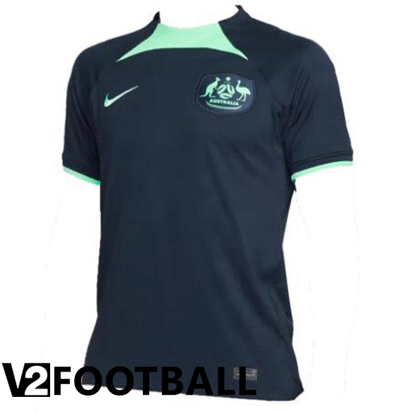 Australia Away Shirts Black World Cup 2022