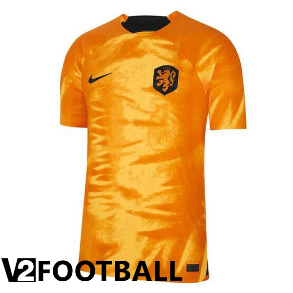 Netherlands Home Shirts Yellow World Cup 2022