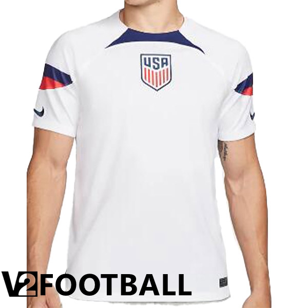 USA Home Shirts White World Cup 2022