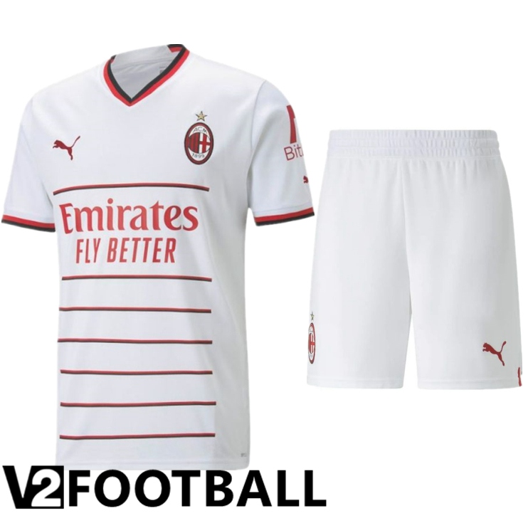 AC Milan Away Shirts + Shorts 2022/2023