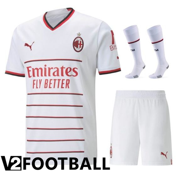 AC Milan Away Shirts (Shorts + Sock) 2022/2023