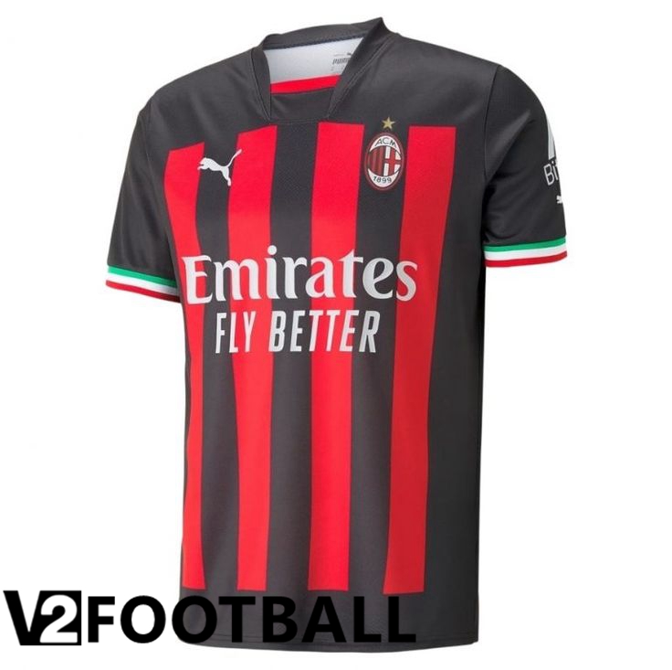 AC Milan Home Shirts (Shorts + Sock) 2022/2023