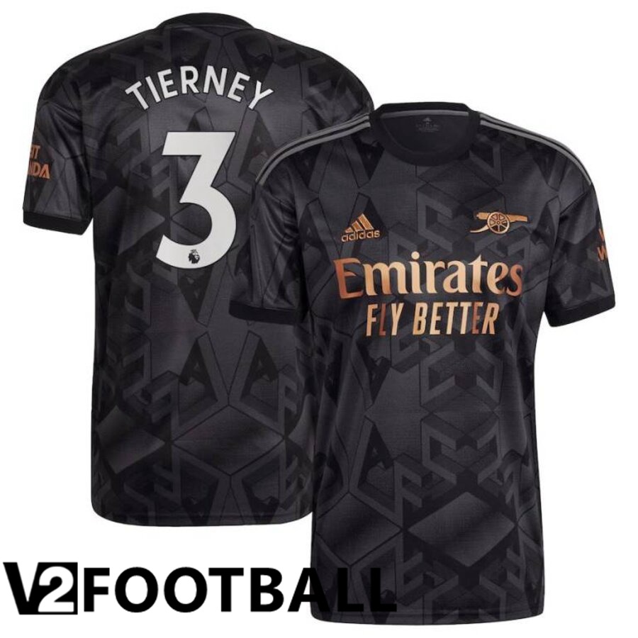 Arsenal (TIERNEY 3) Away Shirts 2022/2023