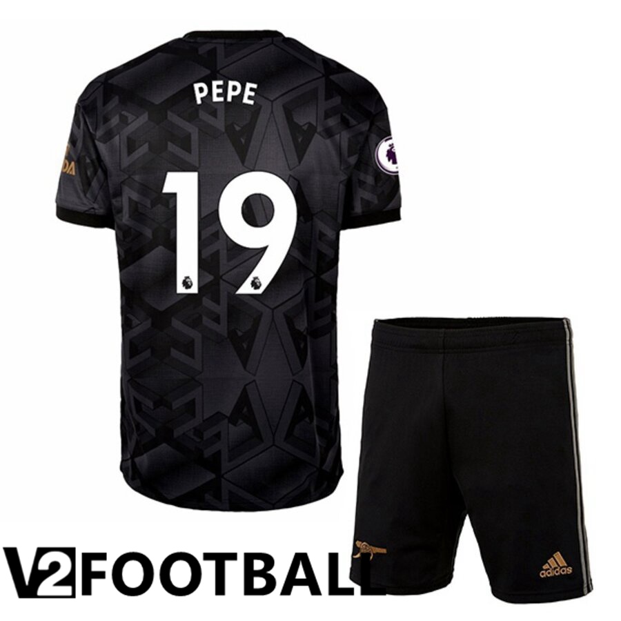 Arsenal (PEPE 19) Kids Away Shirts 2022/2023