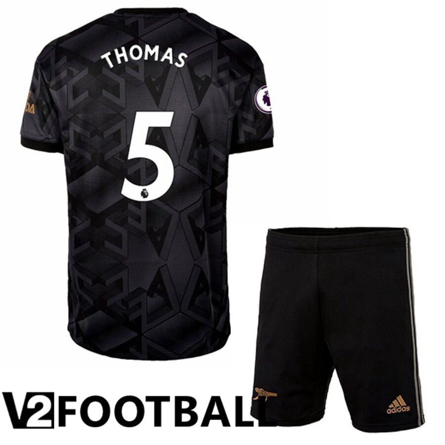 Arsenal (THOMAS 5) Kids Away Shirts 2022/2023