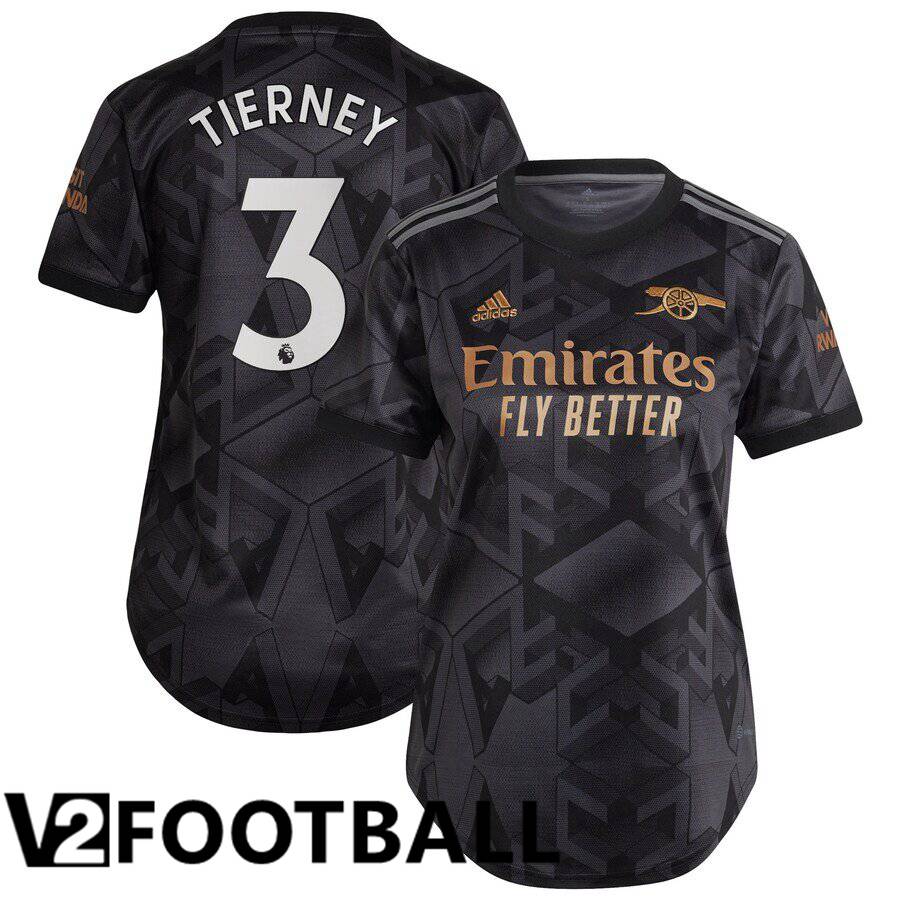 Arsenal (TIERNEY 3) Womens Away Shirts 2022/2023