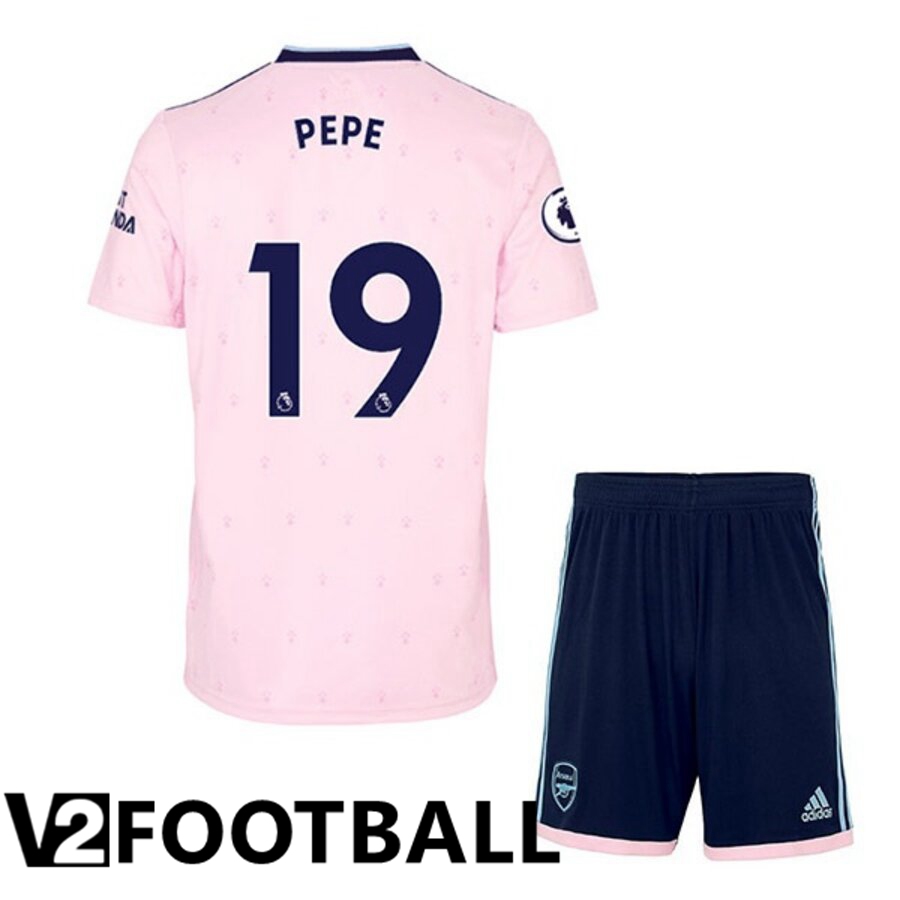 Arsenal (PEPE 19) Kids Third Shirts 2022/2023