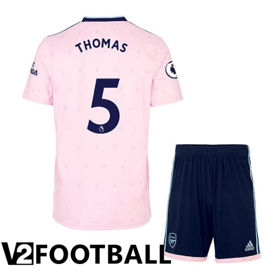Arsenal (THOMAS 5) Kids Third Shirts 2022/2023