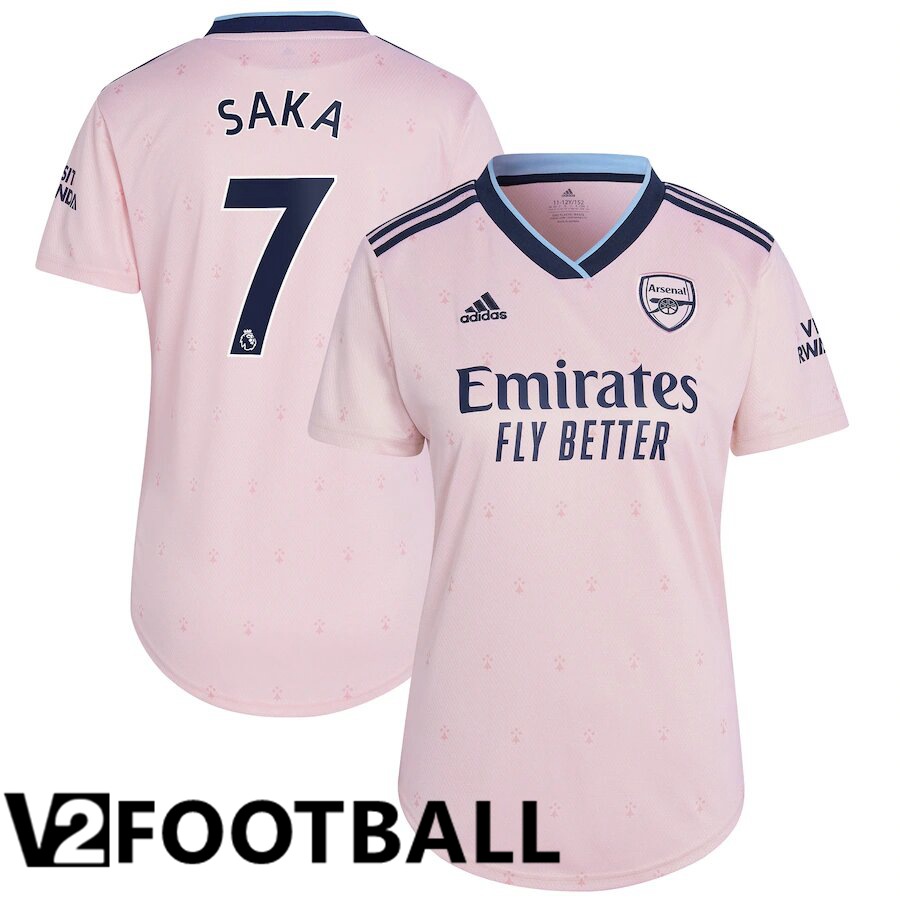 Arsenal (SAKA 7) Womens Third Shirts 2022/2023