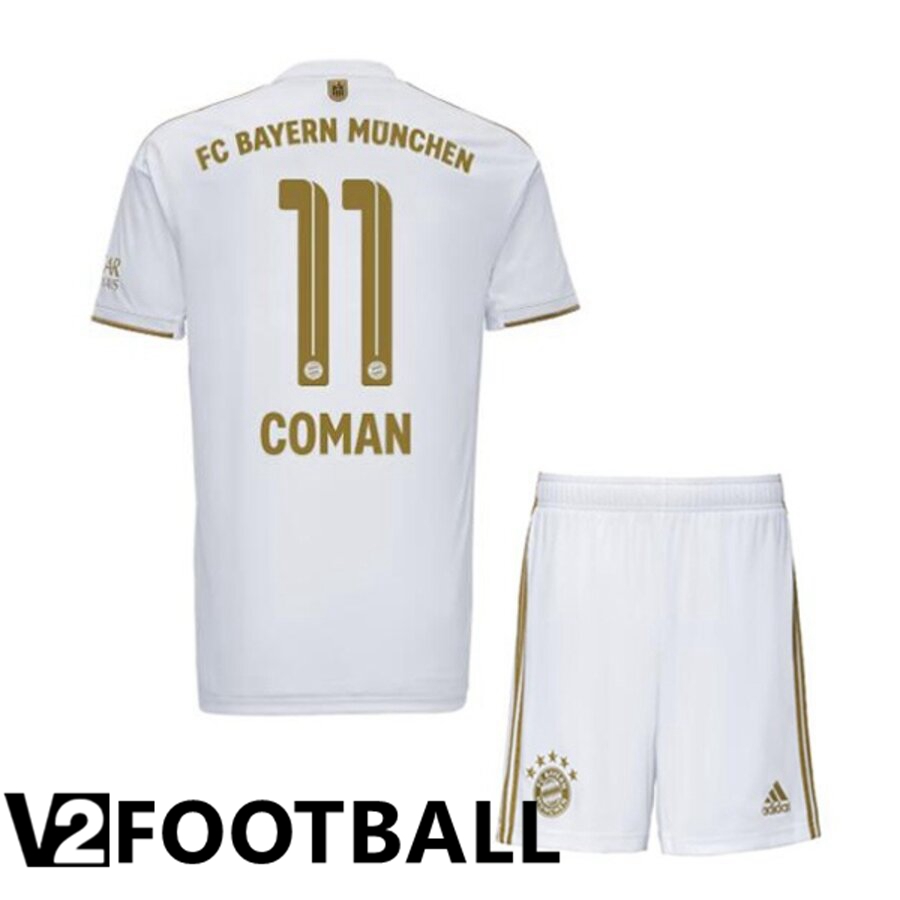 Bayern Munich (COMAN 11) Kids Away Shirts 2022/2023