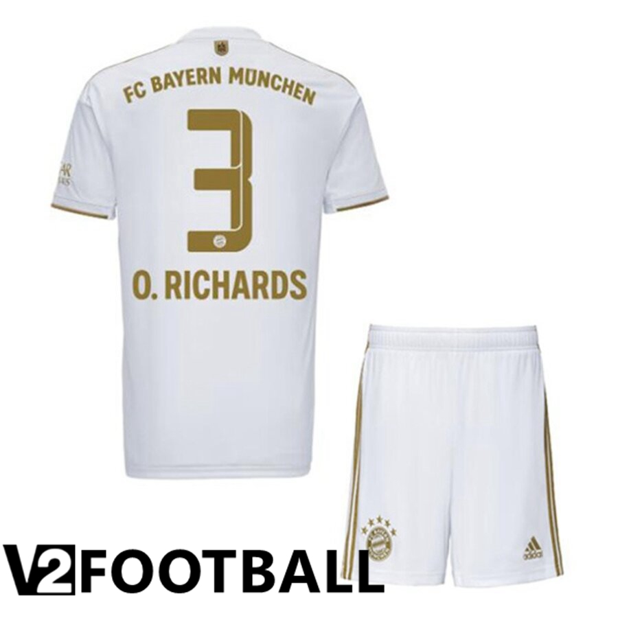 Bayern Munich (O. RICHARDS 3) Kids Away Shirts 2022/2023