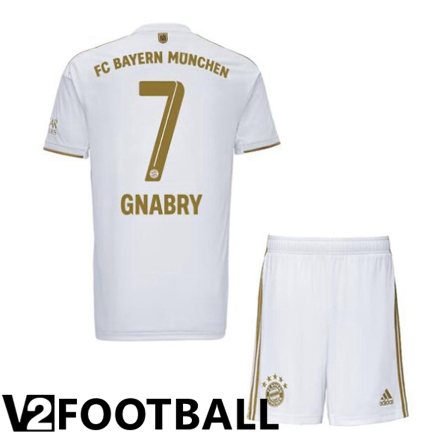 Bayern Munich (GNABRY 7) Kids Away Shirts 2022/2023