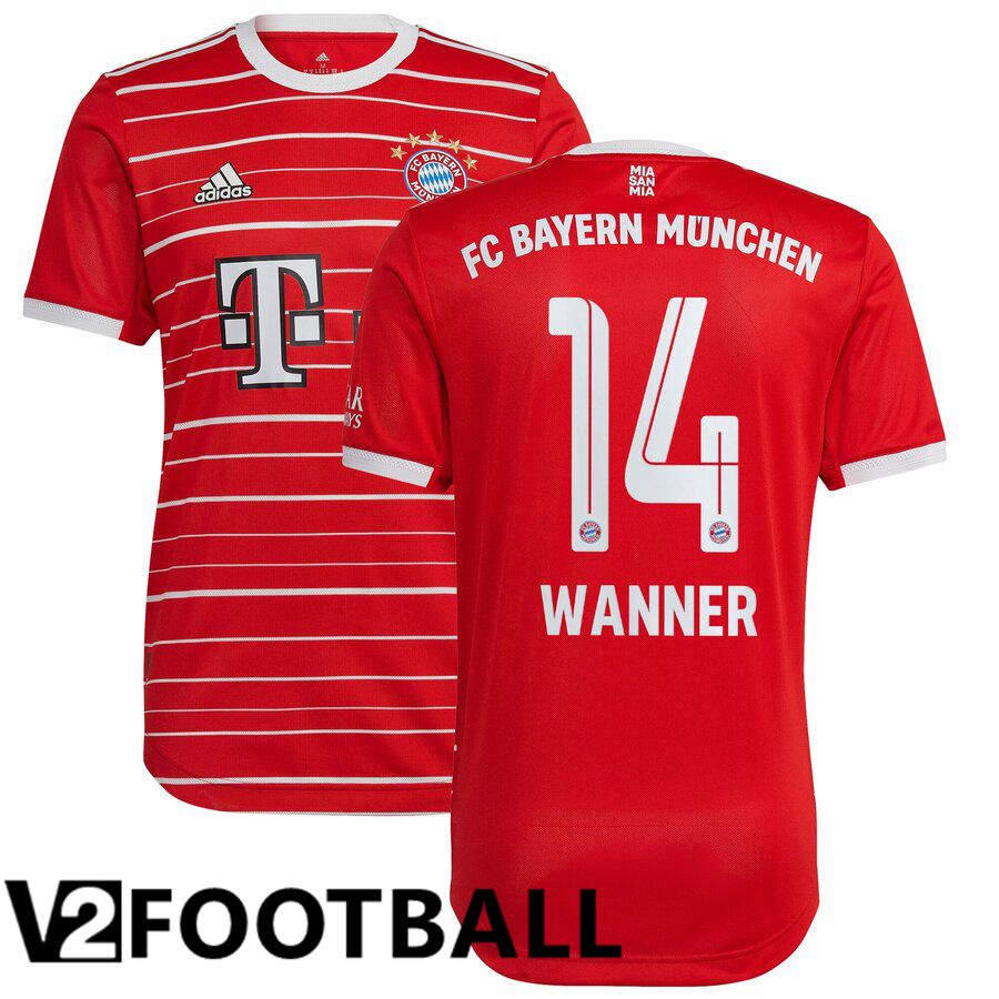 Bayern Munich (WANNER 14) Home Shirts 2022/2023