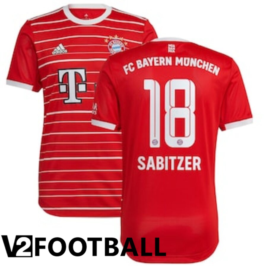 Bayern Munich (SABITZER 18) Home Shirts 2022/2023
