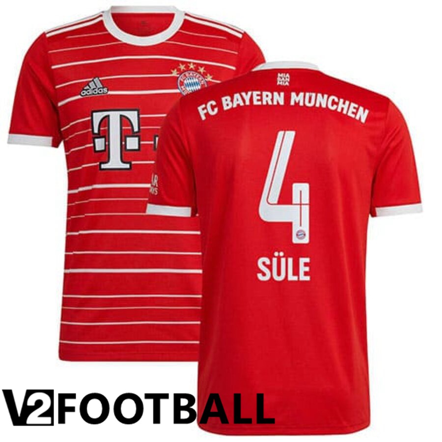 Bayern Munich (SÜLE 4) Home Shirts 2022/2023