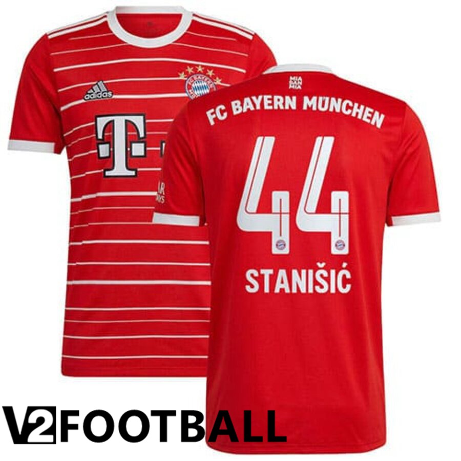 Bayern Munich (STANIŠIĆ 44) Home Shirts 2022/2023