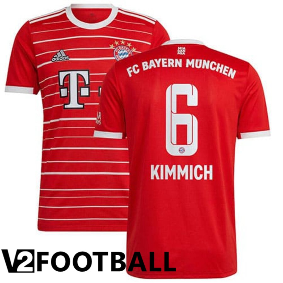 Bayern Munich (KIMMICH 6) Home Shirts 2022/2023
