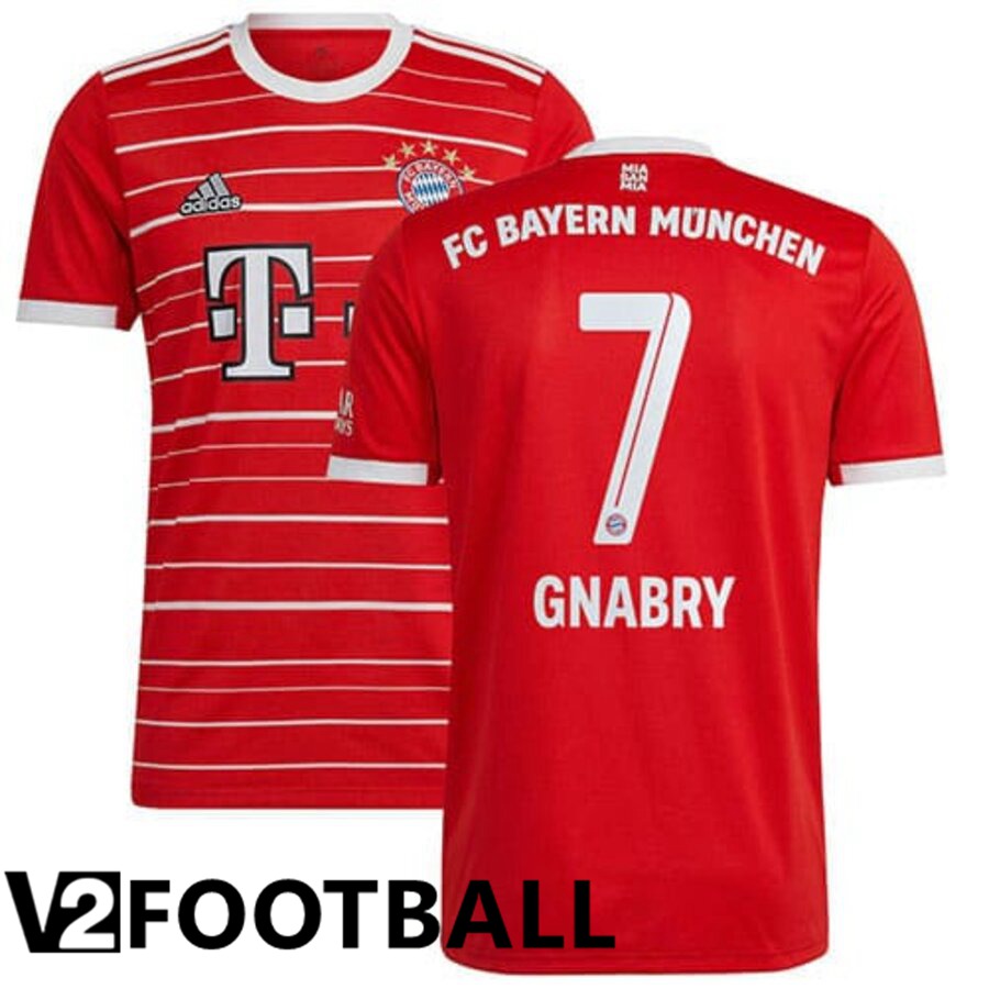 Bayern Munich (GNABRY 7) Home Shirts 2022/2023